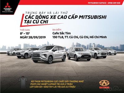 Mitsubishi Satsco triển khai chương trình trải nghiệm các dòng xe cao cấp tại Củ Chi a1