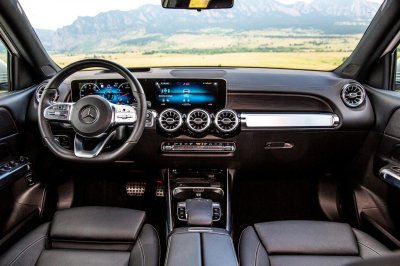 Không gian nội thất của Mercedes GLB 2020.