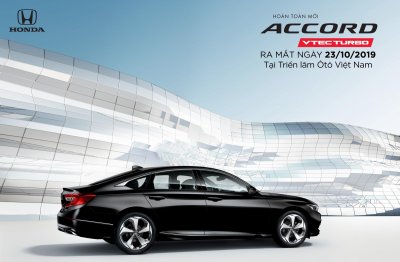 Honda Accord 2020 sẽ chính thức ra mắt vào 23/10 Honda Accord 2020