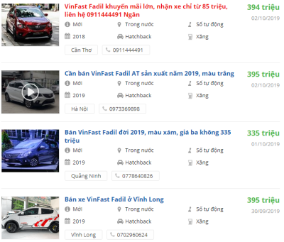 VinFast Fadil 2019 có khuyến mại gì? VinFast Fadil 2019 có khuyến mại gì?.