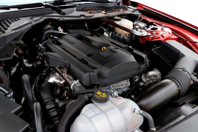 5 lý do tại sao động cơ EcoBoost trên Ford Mustang tốt hơn động cơ V8 - ảnh 5 Âm thanh thú vị.
