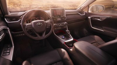 Không gian nội thất của Toyota RAV4 TRD Off-Road 2020 Không gian nội thất của Toyota RAV4 TRD Off-Road 2020.