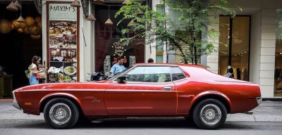 Tóm gọn "ngựa hoang" Ford Mustang Grande 1971 trên phố Sài Gòn 5 Tóm gọn "ngựa hoang" Ford Mustang Grande 1971 trên phố Sài Gòn a5