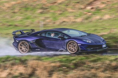 Lamborghini Aventador SVJ.