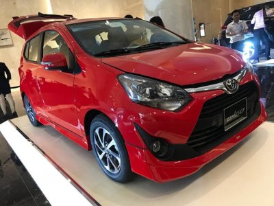 Giá phụ kiện chính hãng của Toyota Wigo.