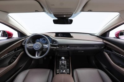 Không gian nội thất của Mazda CX-30 Không gian nội thất của Mazda CX-30.