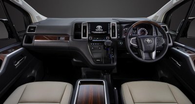 Không gian nội thất của Toyota GranAce 2020 Không gian nội thất của Toyota GranAce 2020.