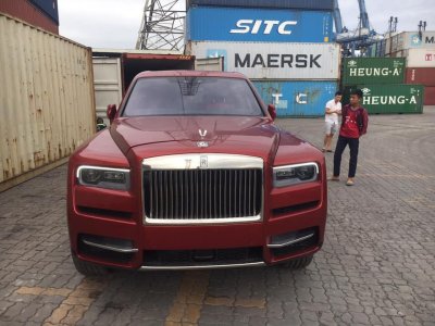 Diện mạo Rolls-Royce Cullinan ngày đầu về Việt Nam Diện mạo Rolls-Royce Cullinan