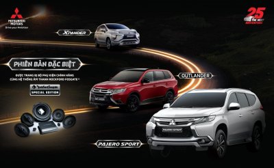Chính thức: Mitsubishi Xpander, Outlander và Pajero Sport bản đặc biệt ra mắt 1 Chính thức: Mitsubishi Xpander, Outlander và Pajero Sport bản đặc biệt ra mắt a1