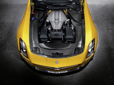 Mercedes-AMG V8 M159 6,2L – Mercedes-Benz AMG SLS Black Series.