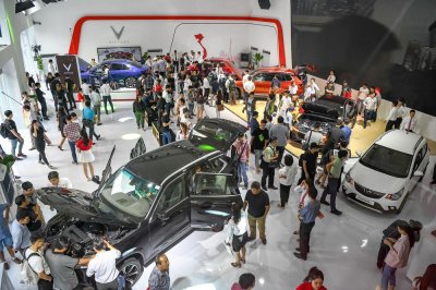 Khu vực của VinFast nổi bật giữa VMS 2019 Khu vực của VinFast nổi bật