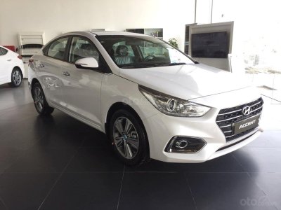 Xe ô tô Hyundai Accent 2019 màu trắng Xe ô tô Hyundai Accent 2019 màu trắng 1
