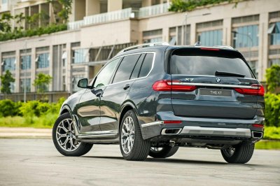 Thông số kích thước xe BMW X7 xDrive40i tại Việt Nam.