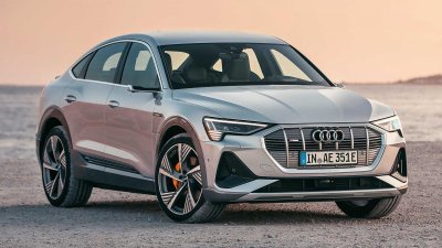 Xe điện Audi E-Tron Sportback 2020 ra mắt, đèn pha hiện hiện đại bất ngờ Xe điện Audi E-Tron Sportback 2020 ra mắt