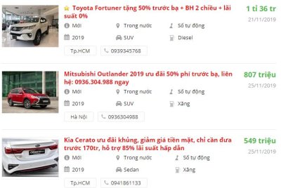Cuối năm đại lý ô tô dùng những chiêu thức gì để “mê hoặc” khách hàng? 7 Đại lý hỗ trợ phí trước bạ cho khách mua xe