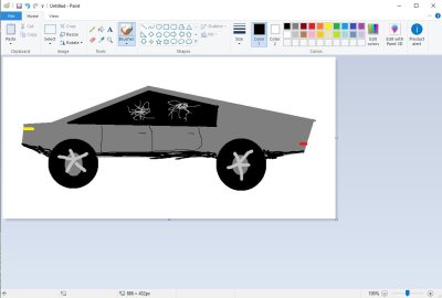 Một số hình ảnh của mẫu bán tải Tesla Cybertruck concept được chế lại - Ảnh 5 Một số hình ảnh của mẫu bán tải Tesla Cybertruck concept được chế lại - Ảnh 5.