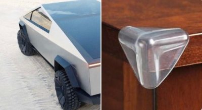 Một số hình ảnh của mẫu bán tải Tesla Cybertruck concept được chế lại - Ảnh 6 Một số hình ảnh của mẫu bán tải Tesla Cybertruck concept được chế lại - Ảnh 6.
