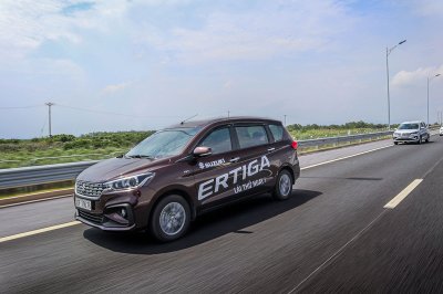 Suzuki Ertiga vươn lên vị trí số 3 sau hơn một tháng ra mắt