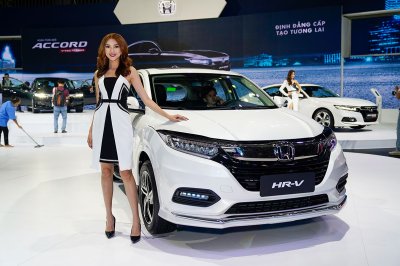 Honda HR-V 2019 màu trắng a5