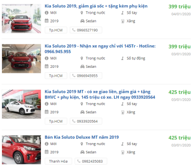 Giá xe Kia Soluto 2020 4 Giá xe Kia Soluto 2020 a4
