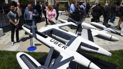 Mô hình taxi bay đô thị của Uber Mô hình taxi bay đô thị của Uber.
