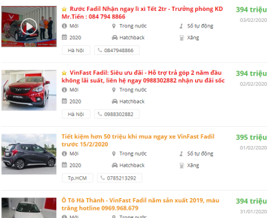 VinFast Fadil 2020 có khuyến mại gì? VinFast Fadil 2020 có khuyến mại gì?.
