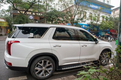 Ảnh chụp thân xe Hyundai Palisade 2020