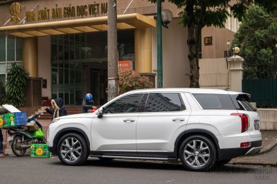 Ảnh chụp thân xe Hyundai Palisade 2020