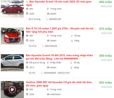 Giá bán xe Hyundai Grand i10 2019 mới nhất tại các đại lý Giá bán xe Hyundai Grand i10 2019 mới nhất tại các đại lý.