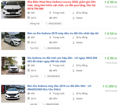 Giá xe Kia Sedona 2020 1 Giá xe Kia Sedona 2020 a1