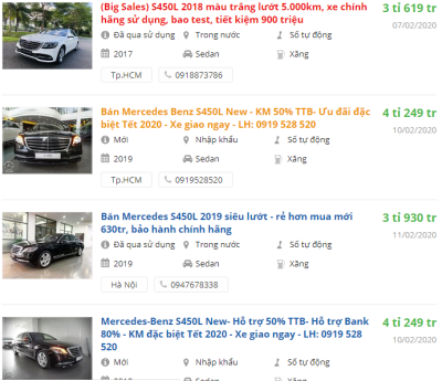 Mercedes-Benz S450L 2020 được khuyến mại gì trong tháng 01/2020 không? 1 Mercedes-Benz S450L 2020 được khuyến mại gì trong tháng 01/2020 không? a1