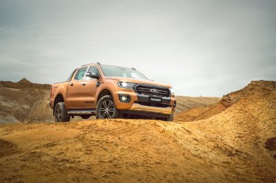 Các phiên bản của Ford Ranger 2020 được nâng cấp chủ yếu ở phần ngoại thất đầu xe.