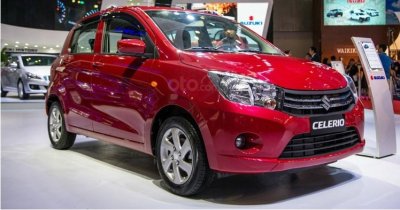 Suzuki Celerio màu đỏ 1