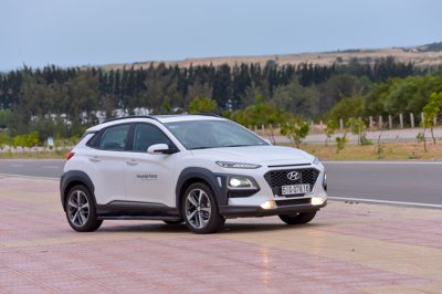 Hyundai Kona sở hữu khung gầm cao.