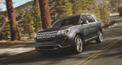 Ford Explorer 2020 sở hữu một ngoại hình bề thế, vững chãi a2