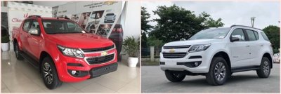 Chevrolet là Colorado và Trailblazer đang bán tại Việt Nam là xe nhập khẩu nguyên chiếc từ Thái Lan 1