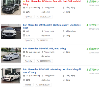 Mercedes-Benz S450L 2020 được khuyến mại gì trong tháng 03/2020 không? 1 Mercedes-Benz S450L 2020 được khuyến mại gì trong tháng 03/2020 không? a1