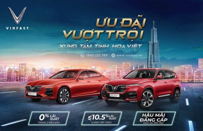 VinFast tung ra chương trình trả góp 0% trong 2 năm đầu cho khách hàng mua xe đến hết ngày 15/2/2020 1