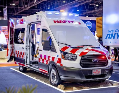 Không chỉ Trung Đông mà châu Âu, Ford Transit cũng là sự lựa chọn tối ưu của các hãng hoán cải.