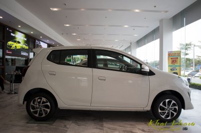 Ảnh chụp thân xe Toyota Wigo 2020