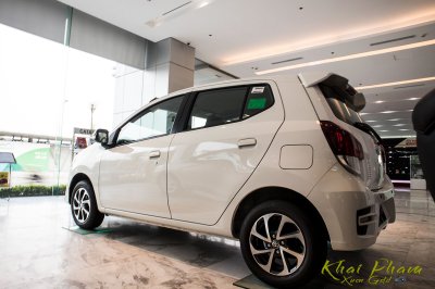 Ảnh chụp đuôi xe Toyota Wigo 2020