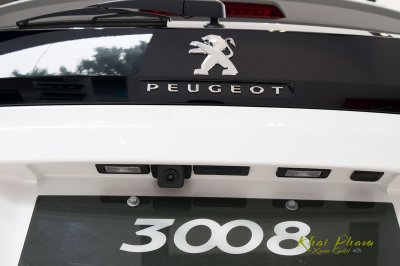 Ảnh chụp camera lùi xe Peugeot 3008​​ Active 2020