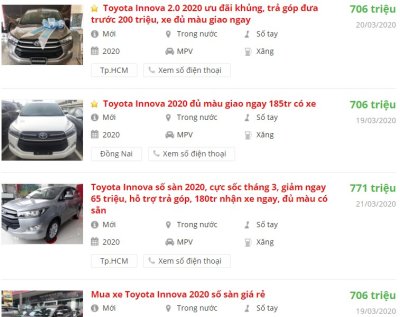 Toyota Innova giảm kỷ lục 140 triệu, đại lý đang lo ế vì Covid-19 a3