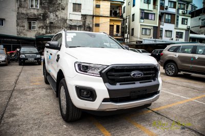 Ảnh chụp đầu xe Ford Ranger Wildtrak 2020 1