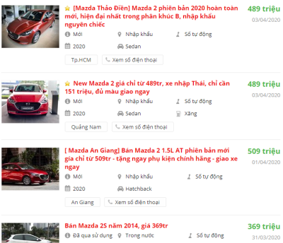 Mazda 2 2020 được khuyến mại gì không? 1 Mazda 2 2020 được khuyến mại gì không? 1a