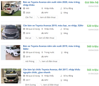 Toyota Avanza 2020 có khuyến mại gì Toyota Avanza 2020 có khuyến mại gì.