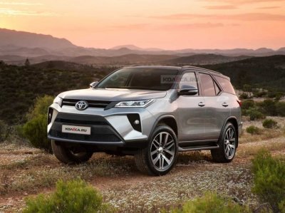 Xem trước Toyota Fortuner 2021 nâng cấp rõ nét từng centimet.