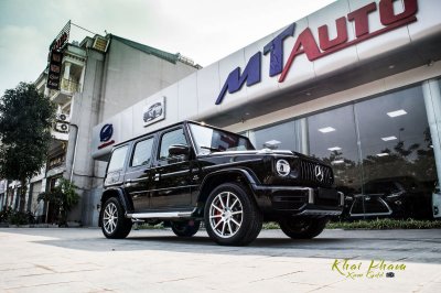 Ảnh chụp trước trái xe Mercedes-AMG G63 2020