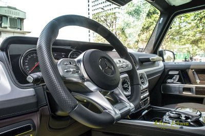 Ảnh chụp vô-lăng xe Mercedes-AMG G63 2020