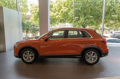 Audi Q3 2020 đã dài và rộng hơn thế hệ cũ.